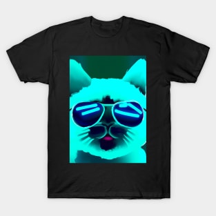 Cat with Sunglasses T-Shirt